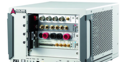 Mobile PXIe chassis adds Thunderbolt 3