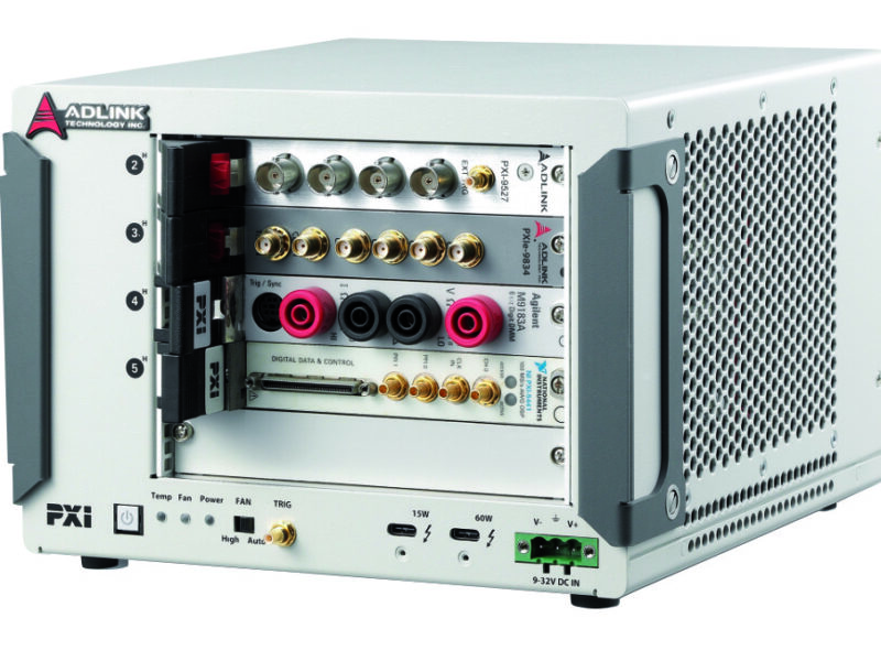 Mobile PXIe chassis adds Thunderbolt 3