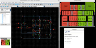 Free analog layout preview software from Pulsic