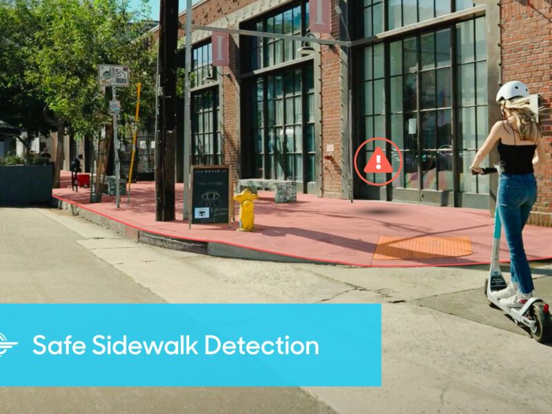 Swiss GPS stops e-scooters on sidewalks