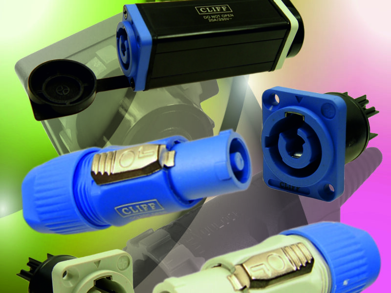 Locking power connector added to CLIFFCON range