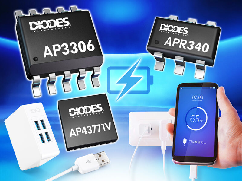 Three chips for a complete USB-C PD fast charger