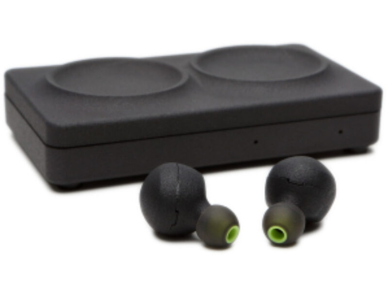 Hearables dev kit for RF-based charging of smart earbuds, headphones