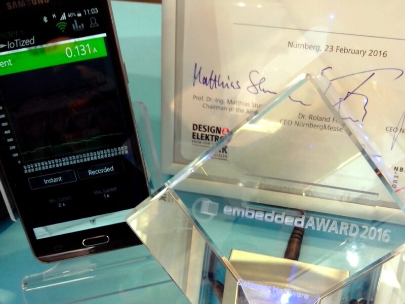 IoTize gagne le prix de l&rsquo;innovation pour l’embarqué