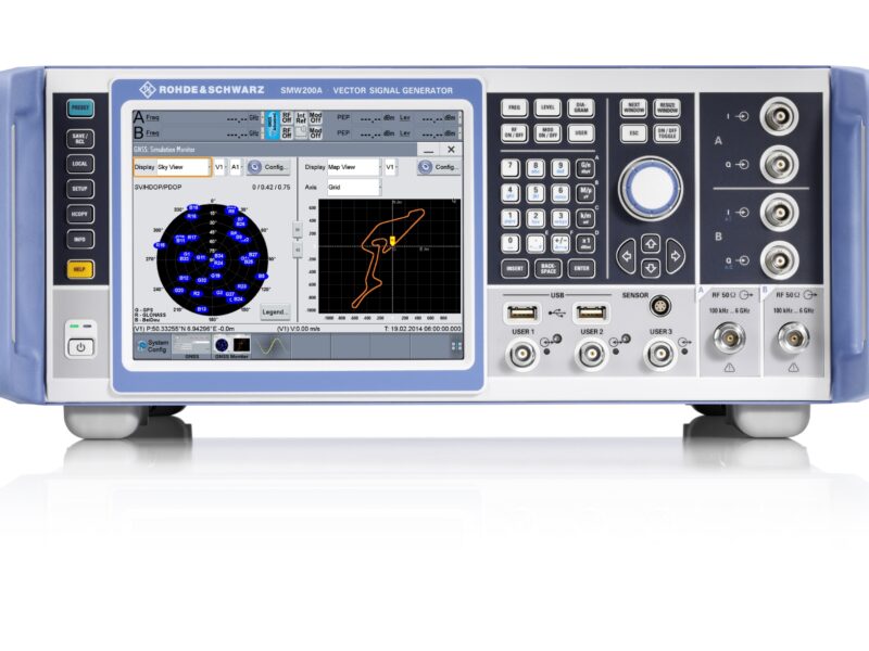 Simulateur GNSS haut de gamme générant des scénarios de test très réalistes 