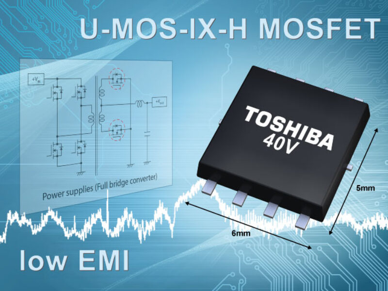 Toshiba élargit sa gamme de MOSFET « trench » dernière génération