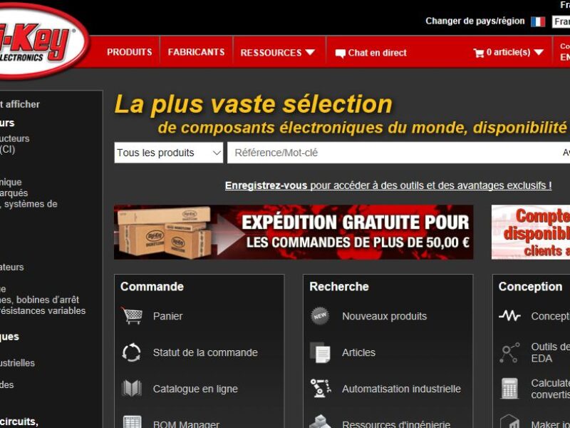 Digi-Key renforce son portefeuille dans l’automatisation industrielle