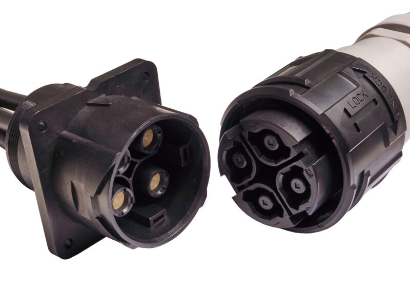 Connecteur à verrouillage par baïonnette 140A Push-On industriel