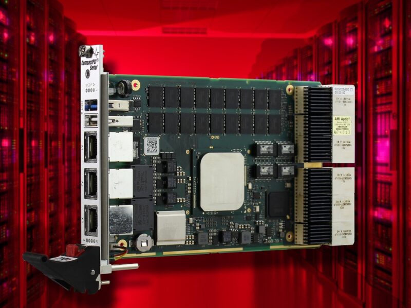 Carte CompactPCI Serial haute puissance pour le calcul et la virtualisation