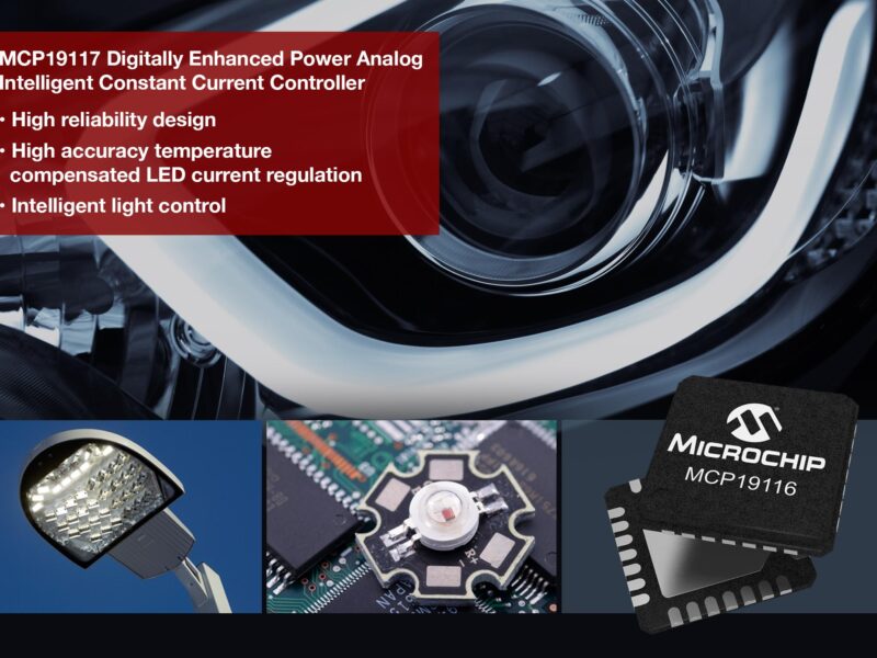 Contrôleurs analogiques d’alimentation de LED numériquement améliorés