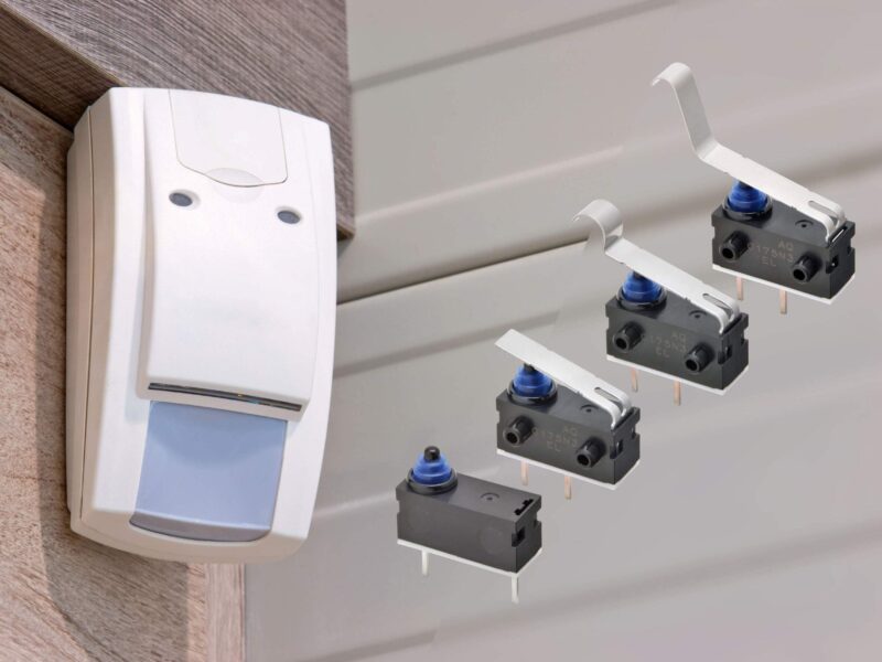 Interrupteur à levier sub-miniature ultra silencieux