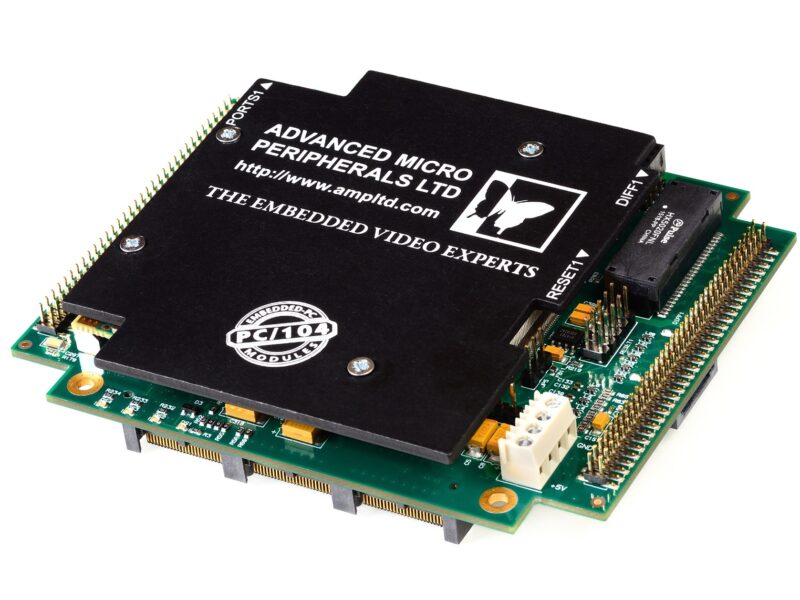 Carte PCI/104express à haute performance et faible consommation