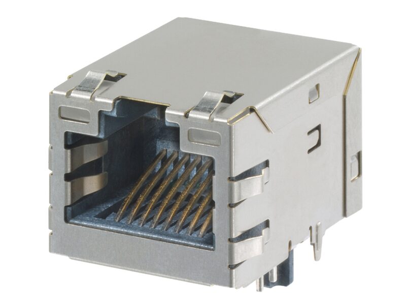 Connecteur RJ45 mono-port pour l&rsquo;assemblage automatisé