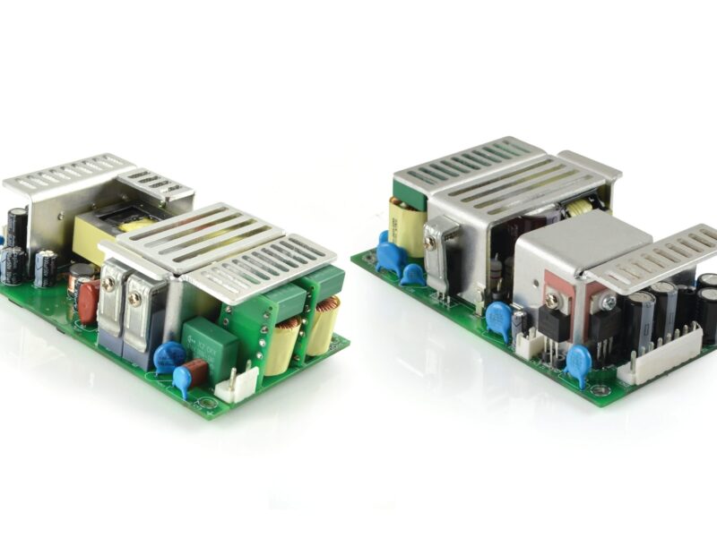 Alimentations AC-DC jusqu&rsquo;à 280 W, compactes et économiques