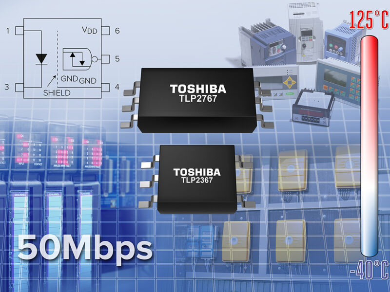 Photocoupleurs à 50 Mbits/s pour transmissions haut débit