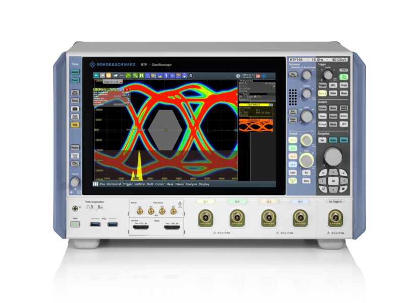 Rohde & Schwarz double la bande passante maximale de ses oscilloscopes hautes performances