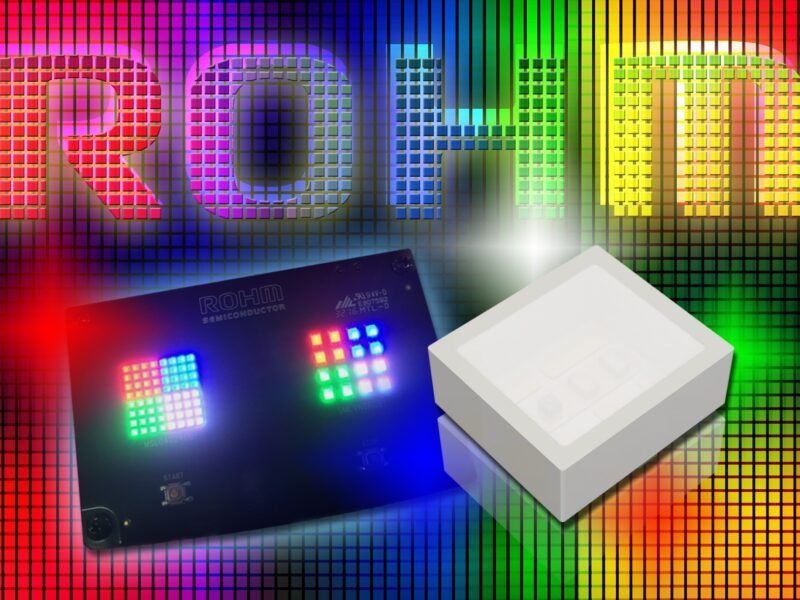 DEL tricolore réflecteur ultra miniature à forte luminosité