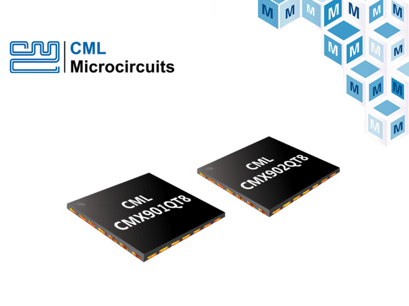Mouser Electronics signe un accord de distribution mondiale avec CML Microcircuits
