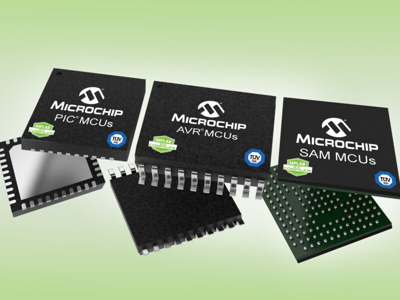 Microchip simplifie les exigences de sécurité fonctionnelle grâce à ses outils MPLAB certifiés TÜV SÜD