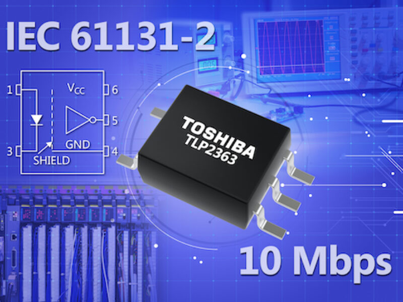 Photocoupleur à sortie logique 10 Mbits/s destiné aux automates programmables