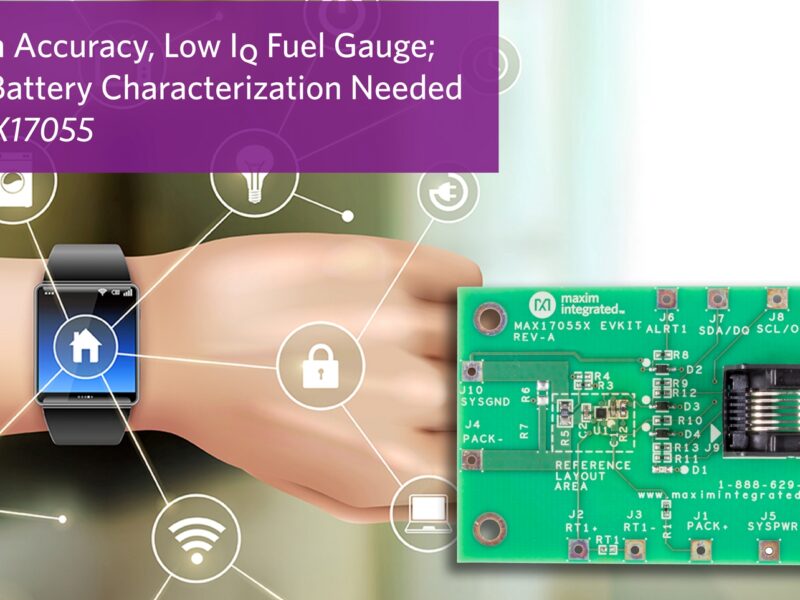 Jauge de batterie haute précision à faible courant de veille