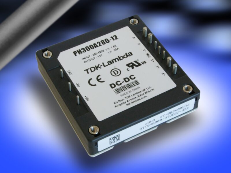 Convertisseurs DC/DC 300 W à haute tension d’entrée