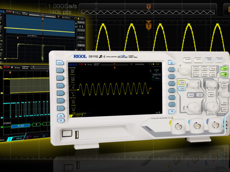 Oscilloscope économique 2 canaux hautes performances
