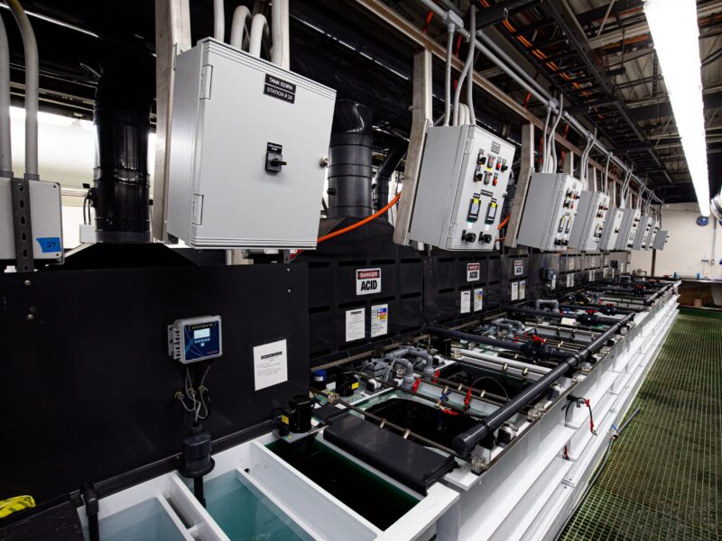 Egide USA : une nouvelle ligne de galvanoplastie ultra-moderne