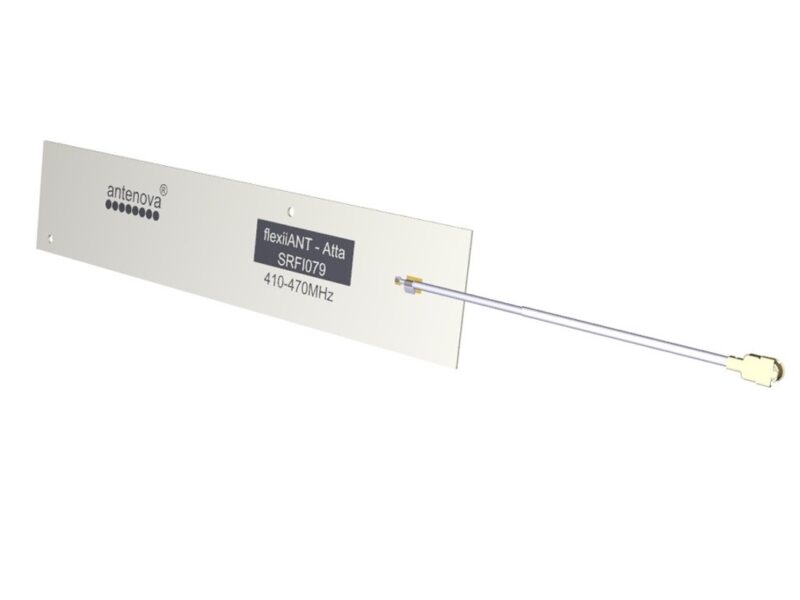 Antenne embarquée pour appareils distants dans les bandes LTE 410/450 MHz