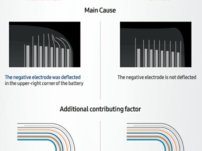 Samsung identifies battery failures in Galaxy Note 7