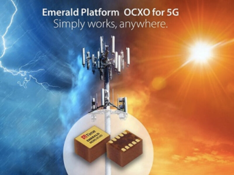 MEMS timing solution for 5G infrastructure