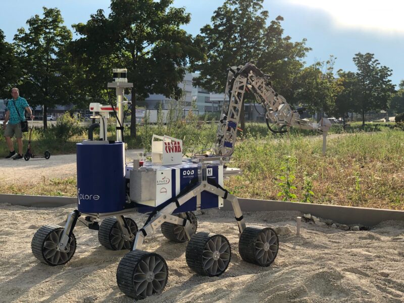 Space rover readies for competition