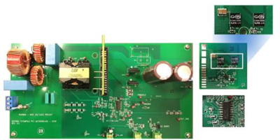 GaN Systems teams for 300W bridgeless totem pole board
