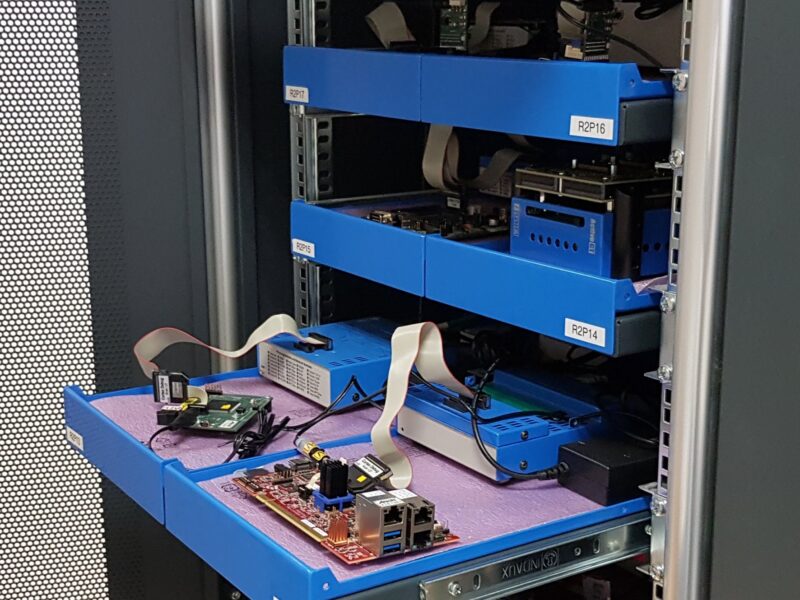 Rack-based BlueBox supports Continuous Integration of embedded software