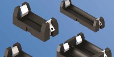 Support de piles cylindriques facile à souder