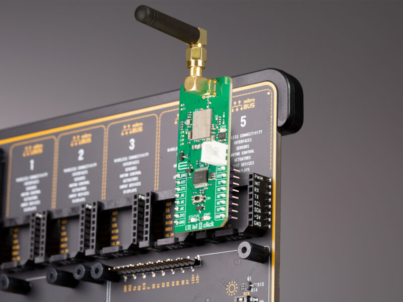 LTE peripheral board for wearables, asset tracking, monitoring and metering