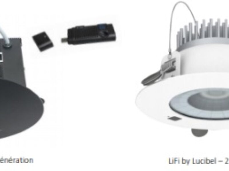 Nouvelle ère pour le LiFi, avec la 2ème génération de Lucibel