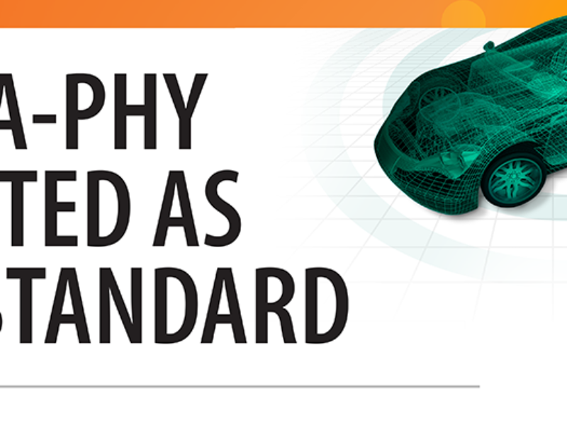 IEEE adopts MIPI A-PHY for long reach SerDes