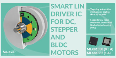 All-in-one LIN motor driver