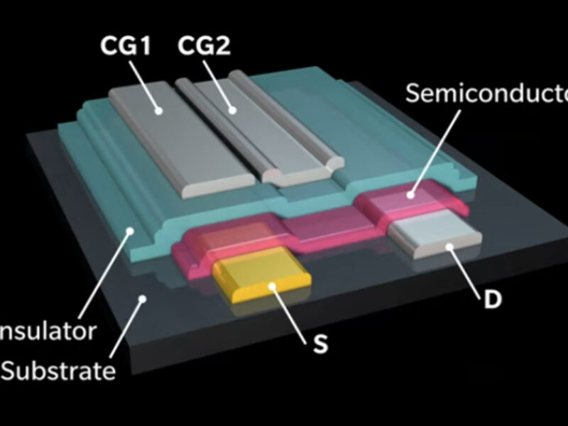 Double-gated transistor enhances analog performance