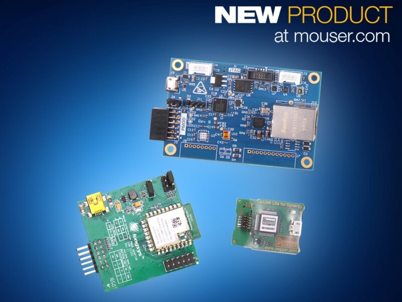 Mouser now stocking Renesas’ Synergy AE-CLOUD1 Kit
