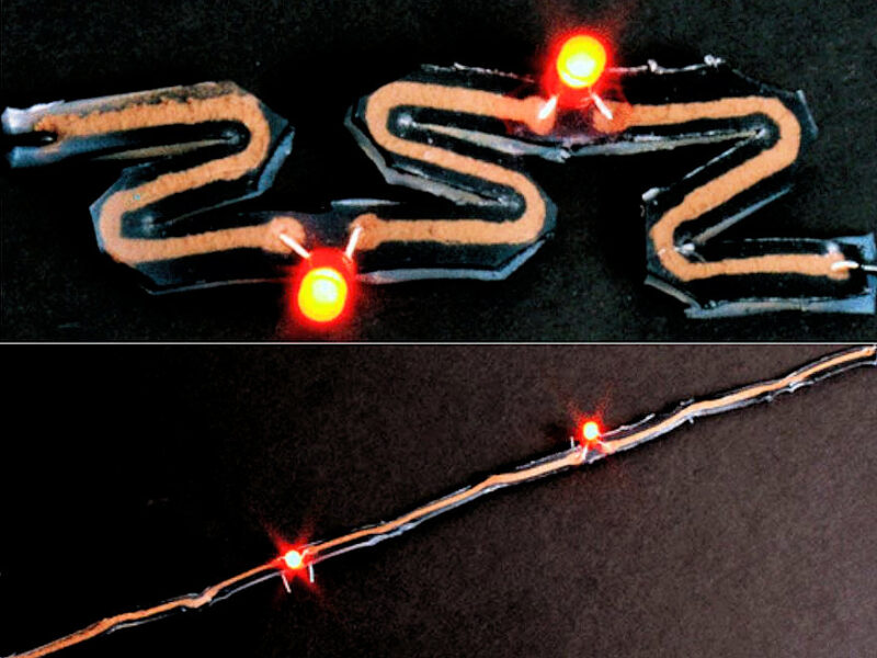 Nanowire conductive “felt” can stretch to 300%