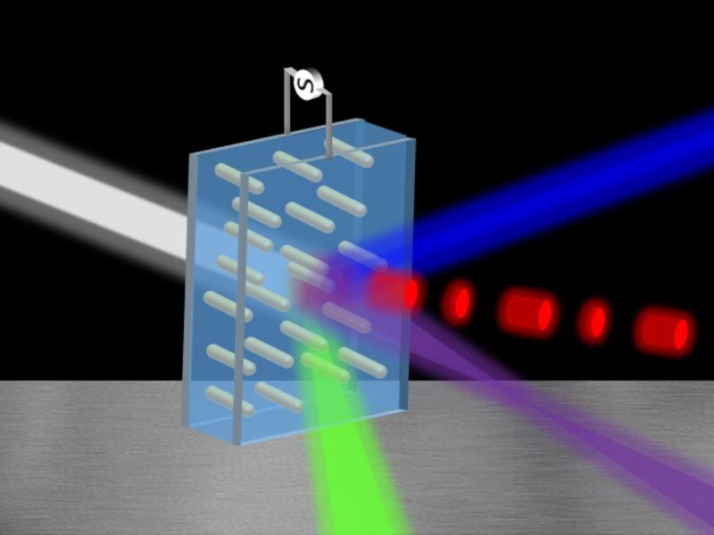 Plasmonic nanorods as ultra-fast switching colour pixels