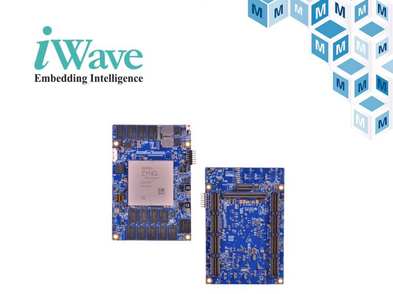 Mouser adds iWave Systems’ SoM range globally
