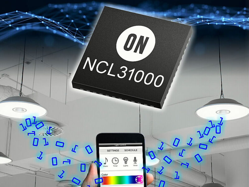 LED driver adds VLC visible light communications