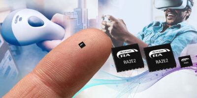 Chip scale packaging for IoT end point microcontroller range