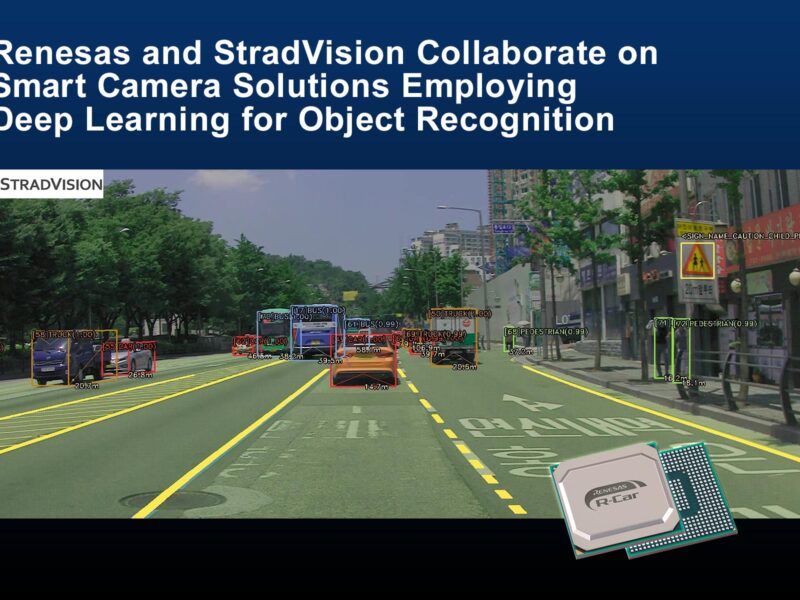 Collaboration on smart camera development for ADAS systems