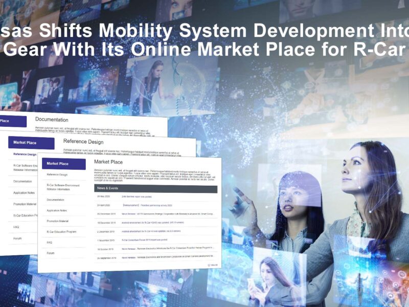 Renesas opens online Market Place for R-Car automotive SoCs