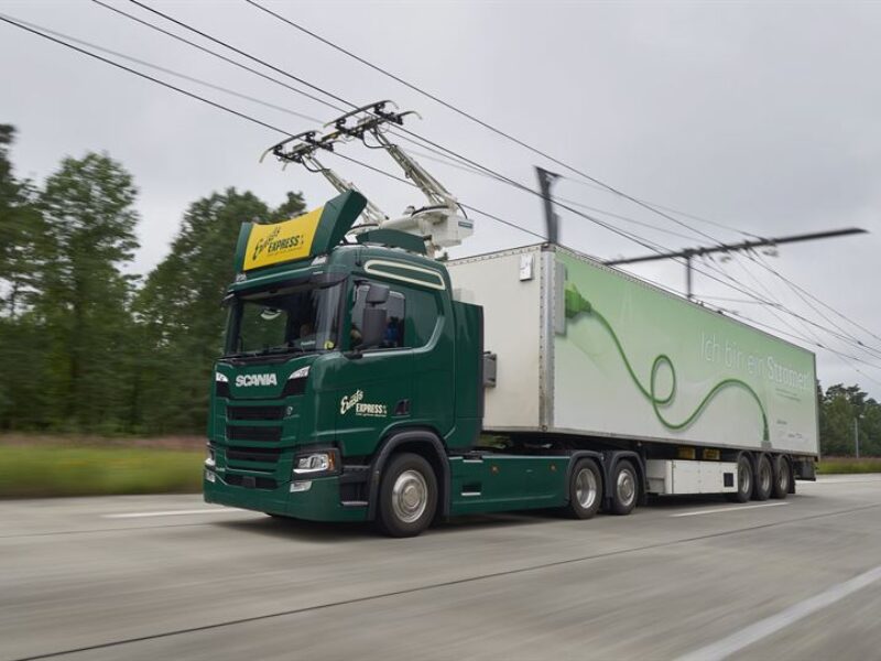 Scania to supply electric trucks for German eHighway project