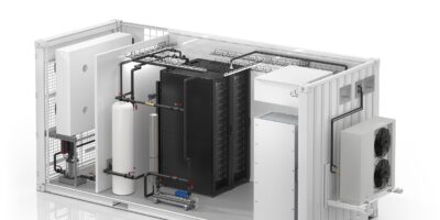 European tech for first liquid cooled all-in-one edge datacentre